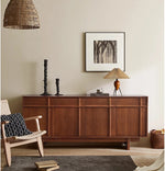 Stylish Solid Wood Cabinet – Perfect Height for Easy Access and Elegant Storage Solution hsxz-2187