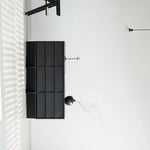 Stylish Ash Wood & Chinese Fir Cabinet with Unique Multi-Layer Design – Modern Storage Solution for Any Room hsxz-2188