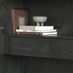 Stylish Oak and Teak Cabinet with Intricate Iron Base - Modern Storage Solution for Your Home hsxz-2189