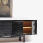Stylish Ash Wood TV Cabinet with Modern Design and Ample Storage hsxz-2192