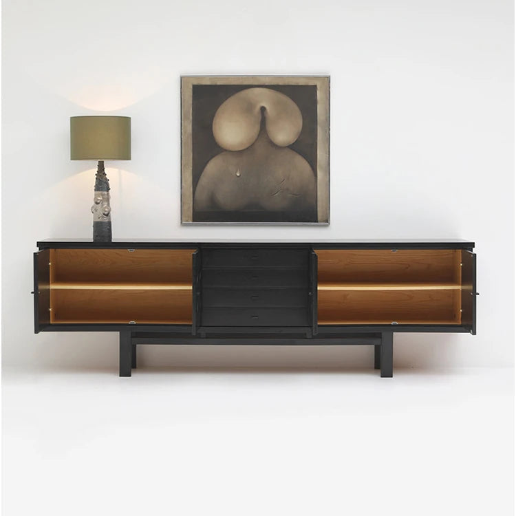 Stylish Ash Wood TV Cabinet with Modern Design and Ample Storage hsxz-2192