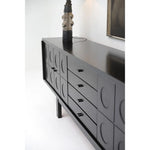 Stylish Ash Wood TV Cabinet with Modern Design and Ample Storage hsxz-2192