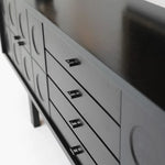 Stylish Ash Wood TV Cabinet with Modern Design and Ample Storage hsxz-2192