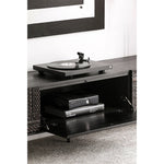 Stylish Teak and Metal TV Cabinet with Unique Design – Perfect for Modern Living Spaces hsxz-2194