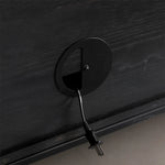 Stylish Teak and Metal TV Cabinet with Unique Design – Perfect for Modern Living Spaces hsxz-2194