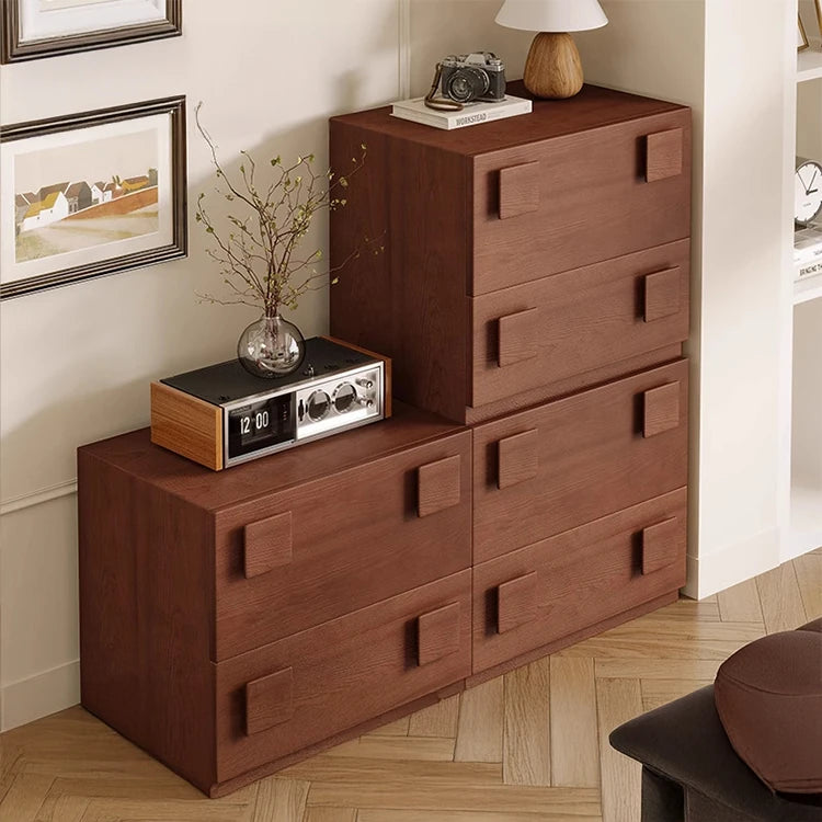 Stylish Multi-Layer Board Cabinet with Modern Drawer Design for Chic Home Storage hsxz-2198