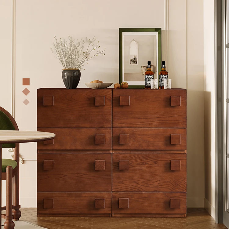 Stylish Multi-Layer Board Cabinet with Modern Drawer Design for Chic Home Storage hsxz-2198