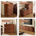 Stylish Multi-Layer Board Cabinet with Modern Drawer Design for Chic Home Storage hsxz-2198