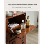 Stylish Multi-Layer Board Cabinet with Modern Drawer Design for Chic Home Storage hsxz-2198