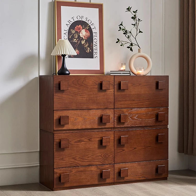 Stylish Multi-Layer Board Cabinet with Modern Drawer Design for Chic Home Storage hsxz-2198