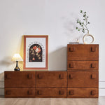 Stylish Multi-Layer Board Cabinet with Modern Drawer Design for Chic Home Storage hsxz-2198