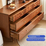 Elegant Cherry Wood Cabinet with Multi-Layer Board and Tung Wood Finish - Stylish Storage Solution for Modern Homes hsxz-2200