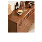 Elegant Cherry Wood Cabinet with Multi-Layer Board and Tung Wood Finish - Stylish Storage Solution for Modern Homes hsxz-2200