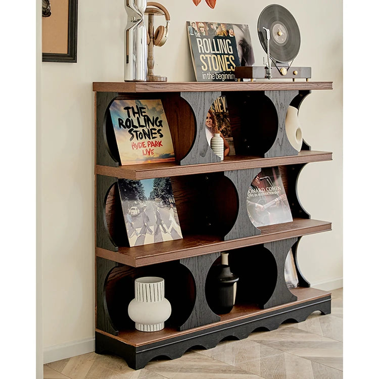 Stylish Red Oak Multi-Layer Board Cabinet - Modern Storage Solution for Home & Office hsxz-2202