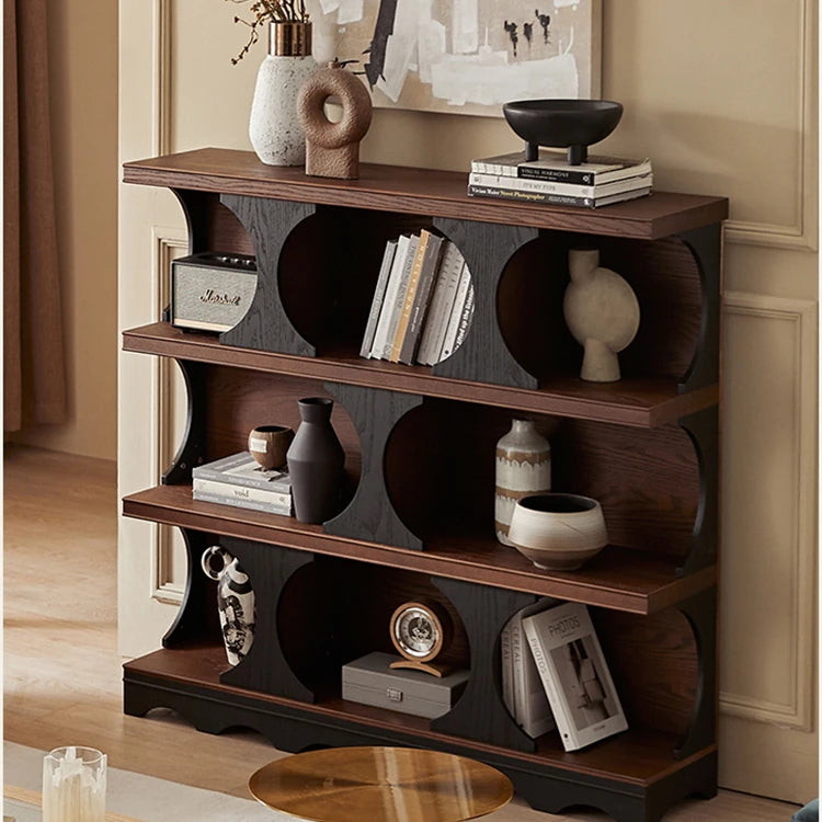Stylish Red Oak Multi-Layer Board Cabinet - Modern Storage Solution for Home & Office hsxz-2202