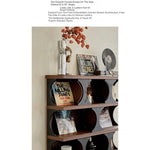 Stylish Red Oak Multi-Layer Board Cabinet - Modern Storage Solution for Home & Office hsxz-2202