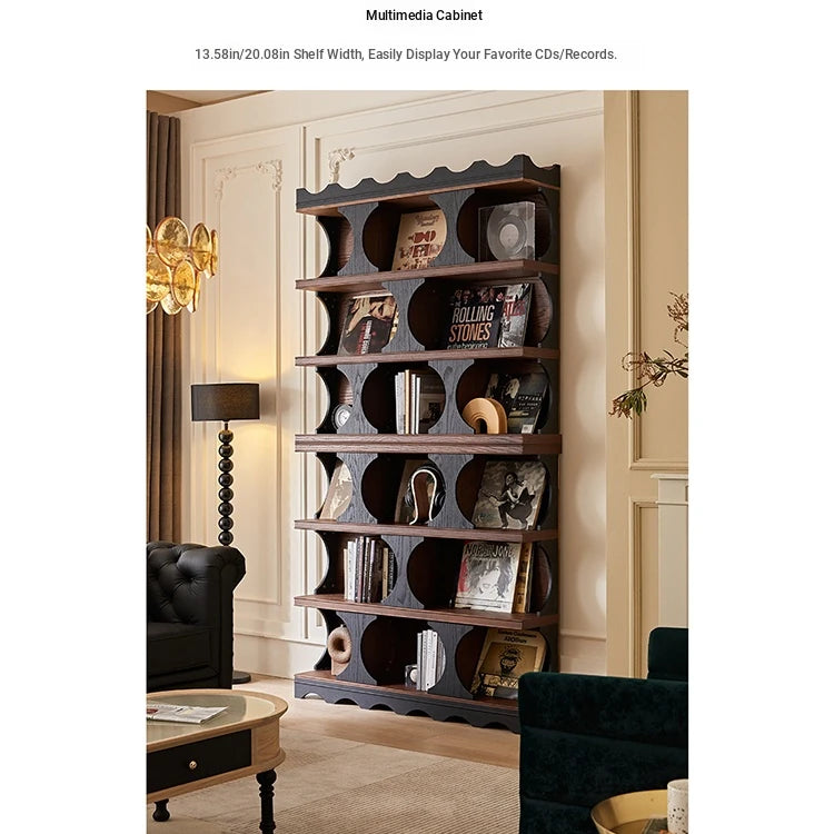 Stylish Red Oak Multi-Layer Board Cabinet - Modern Storage Solution for Home & Office hsxz-2202
