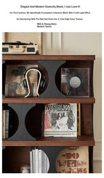 Stylish Red Oak Multi-Layer Board Cabinet - Modern Storage Solution for Home & Office hsxz-2202
