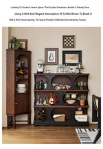 Stylish Red Oak Multi-Layer Board Cabinet - Modern Storage Solution for Home & Office hsxz-2202