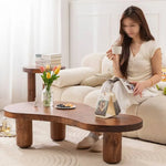 Stylish Pine Wood Tea Table – Modern Elegance for Your Living Room hsyj-2278