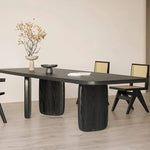 Sleek Modern Pine Wood Dining Table - Elevate Your Home Décor hsyj-2280