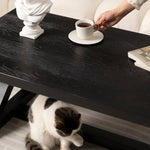 Sleek Solid Wood Tea Table - Modern Design for Elegant Living Spaces hsyj-2282