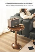Elegant Ash Wood Tea Table - Stylish Centerpiece for Living Room Decor hsysg-4964