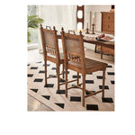 Elegant Ash Wood Chair with Rattan Weaving - Timeless Design for Your Home hsysg-4967