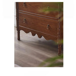 Elegant Ash Wood Multi-Layer Cabinet with 4 Drawers – Timeless Storage Solution for Your Home hsysg-4968