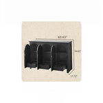Elegant Ash Wood Multi-Layer Cabinet with Arch Design – Perfect for Modern Home Décor hsysg-4969
