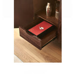 Elegant Ash Wood Multi-Layer Cabinet with Arch Design – Perfect for Modern Home Décor hsysg-4969