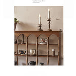 Elegant Ash Wood Storage Rack – Stylish Display Shelves for Kitchen or Living Room Décor hsysg-4977