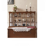 Elegant Ash Wood Storage Rack – Stylish Display Shelves for Kitchen or Living Room Décor hsysg-4977