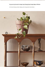 Elegant Ash Wood Storage Rack – Stylish Display Shelves for Kitchen or Living Room Décor hsysg-4977