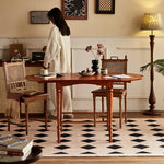 Elegant Ash Wood Dining Table - Classic Design for Cozy Living Spaces hsysg-4978