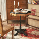Elegant Ash Wood Table with Intricate Detailing for Living Room or Study hsysg-4982