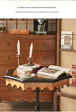 Elegant Ash Wood Table with Intricate Detailing for Living Room or Study hsysg-4982