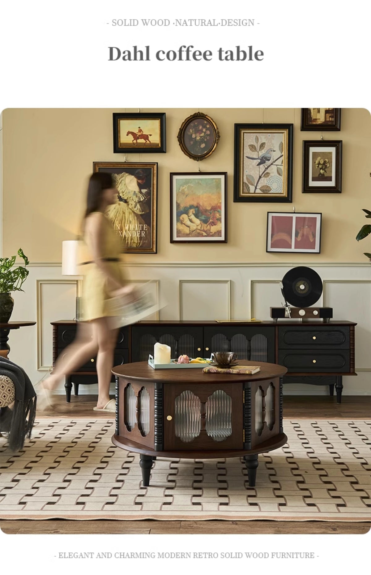 Stylish Ash Wood and Glass Coffee Table with Elegant Design for Modern Living Rooms hsysg-4984