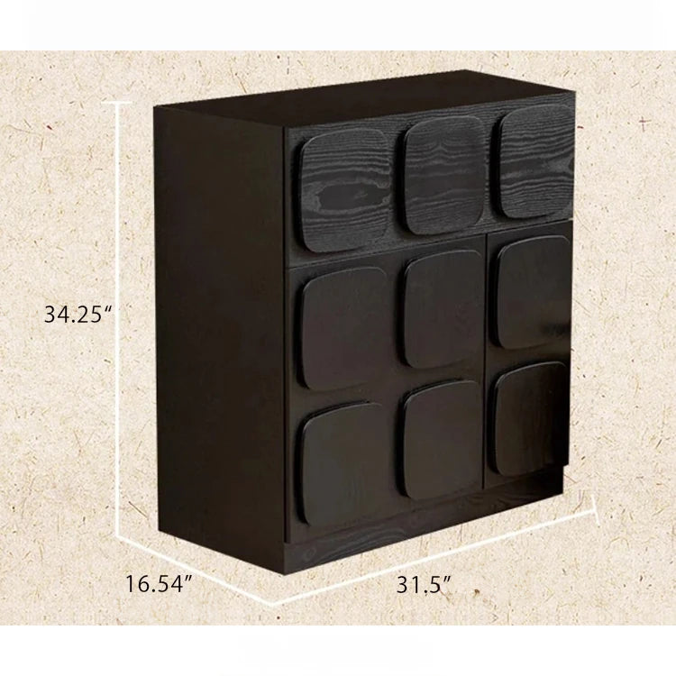 Stylish Ash Wood Multi-layer Cabinet for Modern Home Decor hsysg-4985