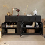 Stylish Ash Wood Multi-layer Cabinet for Modern Home Decor hsysg-4985