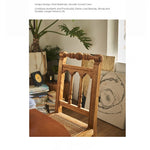 Elegant Ash Wood Chair with Rattan Weaving - Timeless Rustic Style for Your Home Decor hsysg-4986