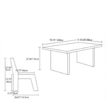 Classic Pine Wood Dining Table - Elegant Design for Modern Interiors hty-2059