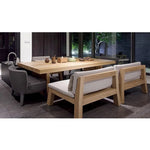 Classic Pine Wood Dining Table - Elegant Design for Modern Interiors hty-2059