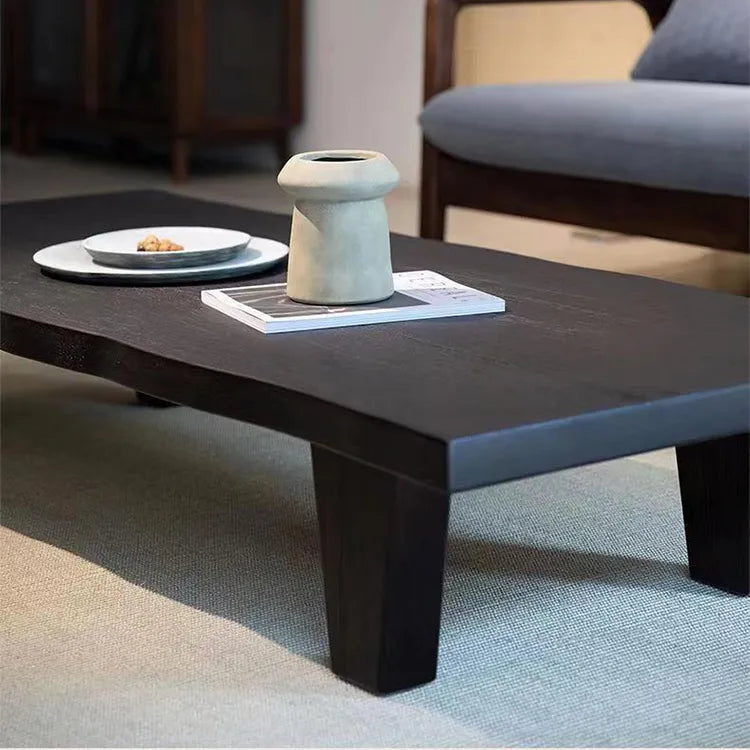 Modern Pine Wood Tea Table for Chic Living Rooms hty-2060