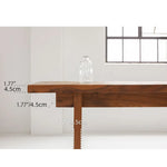 Elegant Walnut Wood Dining Table - Perfect for Modern Homes hty-2062