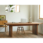 Elegant Walnut Wood Dining Table - Perfect for Modern Homes hty-2062