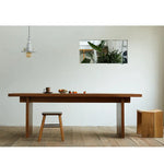 Elegant Walnut Wood Dining Table - Perfect for Modern Homes hty-2062