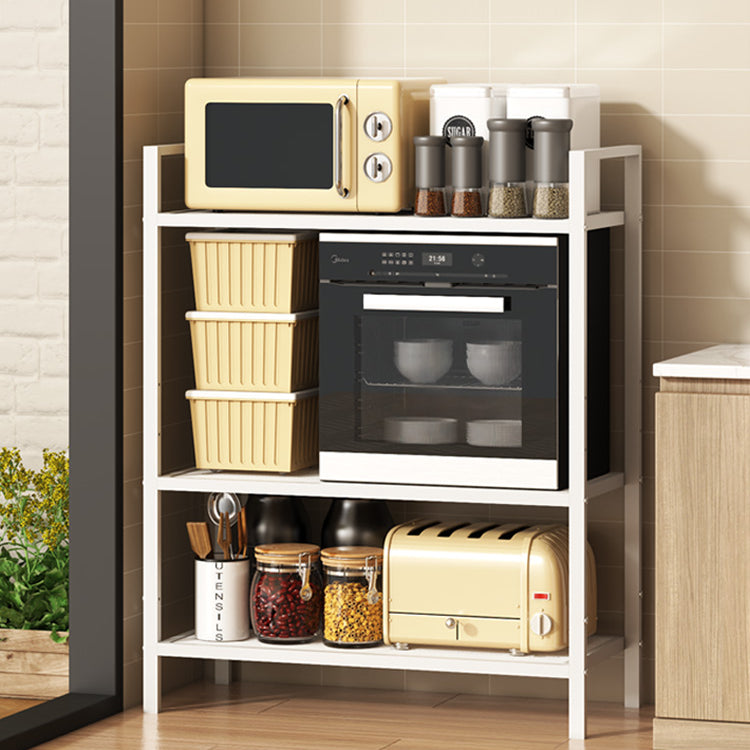 Sleek Storage Rack in Modern White and Grey - Perfect for Organizing Your Space hwn-1614