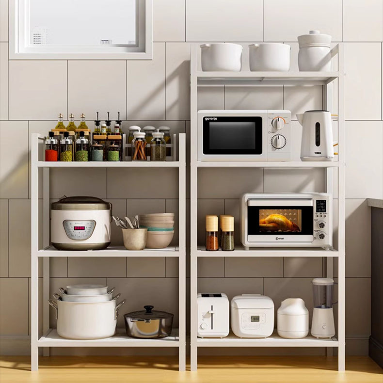 Sleek Storage Rack in Modern White and Grey - Perfect for Organizing Your Space hwn-1614