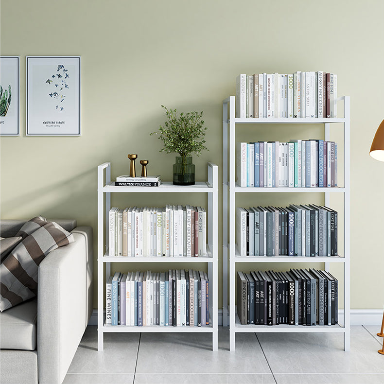 Sleek Storage Rack in Modern White and Grey - Perfect for Organizing Your Space hwn-1614